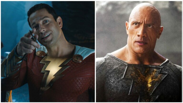 Dwayne Johnson and Zachary Levi